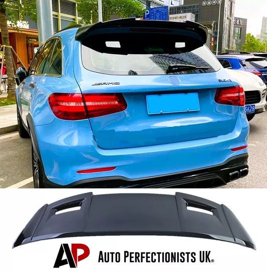 Mercedes GLC Class Car Rear Roof Spoiler 2015-2024 Gloss Black