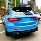 Mercedes GLC Class Car Rear Roof Spoiler 2015-2024 Gloss Black