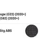BMW 4 Series M4 G22 G82 Car Rear Spoiler 2020-2024 Carbon Fibre