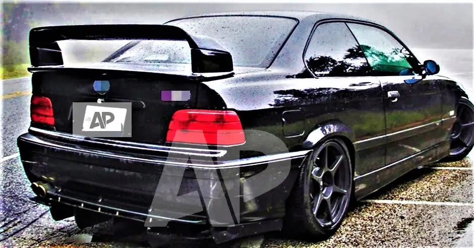 BMW 3 Series M3 E36 GT GTR Car Rear Spoiler 1990-2000 Unpainted