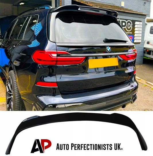 BMW X7 G07 M60 Car Rear Roof Spoiler 2018-2024 Gloss Black