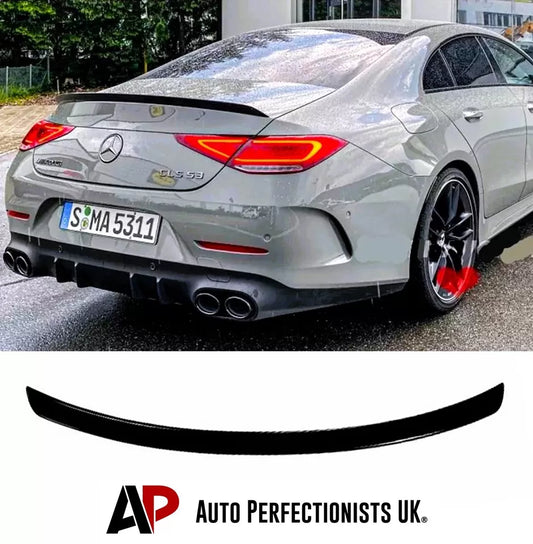 Mercedes CLS Class W257 C257 Car Rear Spoiler 2018-2024 Gloss Black