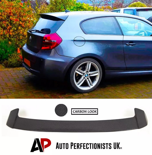 BMW 1 Series E81 E87 Car Rear Roof Spoiler 2004-2013 Carbon Fibre