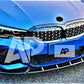 BMW 3 Series G20 G21 Front Splitter 2018-2024 Kit Carbon Fibre