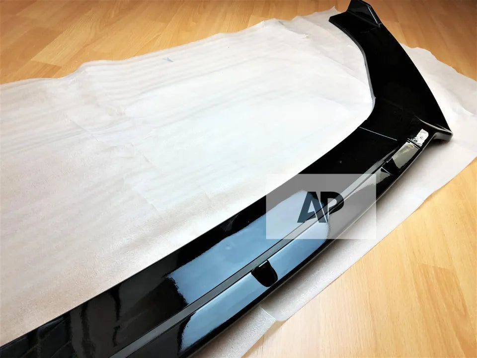 VW Golf MK7 MK7.5 R Front Splitter 2013-2020 Gloss Black