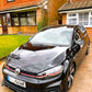 VW Golf MK7 MK7.5 R Front Splitter 2013-2020 Gloss Black
