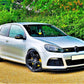 VW Golf MK6 R20 R Front Splitter Lip 2008-2013 Gloss Black