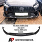 Mercedes A Class SE Front Splitter 2018-24 Brabus Style Gloss Black