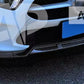 Mercedes A Class SE Front Splitter 2018-24 Brabus Style Gloss Black