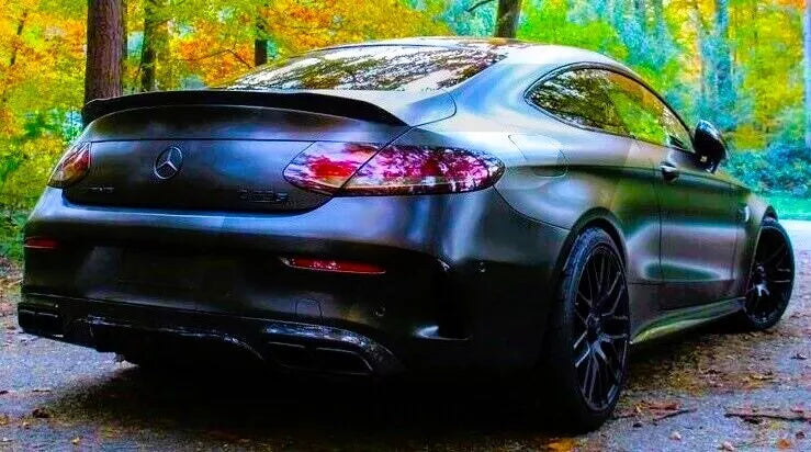 Mercedes C Class Coupe W205 C205 Car Rear Spoiler Carbon Fibre