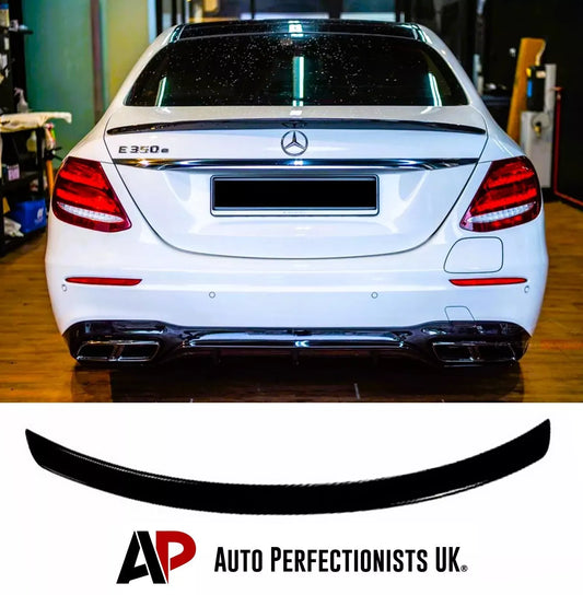Mercedes E Class W213 Car Rear Spoiler 2016-2020 Gloss Black