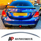 Mercedes C Class W205 Car Rear Spoiler 2014-2021 Gloss Black