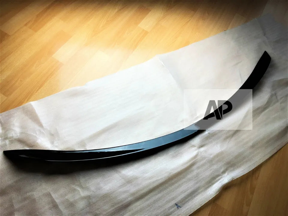 Mercedes C Class W205 Car Rear Spoiler 2014-2021 Gloss Black