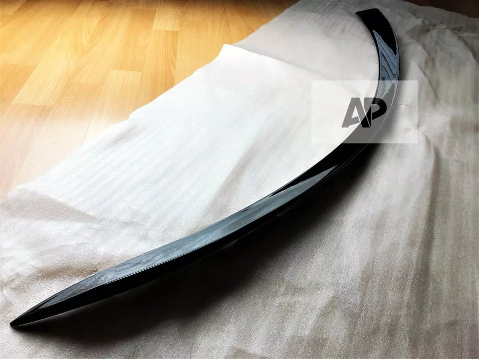 Mercedes C Class W205 Car Rear Spoiler 2014-2021 Gloss Black