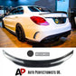 Mercedes C Class W205 Car Rear Spoiler 2014-2021 Carbon Fibre