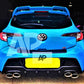 Toyota Corolla E210 E21 Car Rear Roof Spoiler 2018-2024 Gloss Black