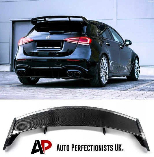 Mercedes A45 A Class Car Rear Roof Spoiler W177 2018-24 Carbon Fibre
