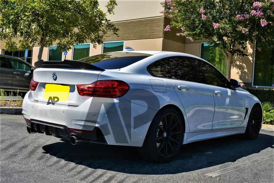 BMW 4 Series Gran Coupe F36 Car Rear Spoiler 2013-2020 Gloss Black