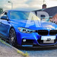 BMW 3 Series F30 Saloon F31 Estate Front Splitter 2011-19 Gloss Black