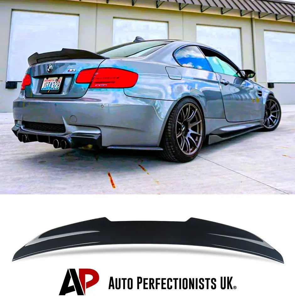 BMW 3 Series Coupe M3 E92 Car Rear Spoiler 2004-2012 Gloss Black
