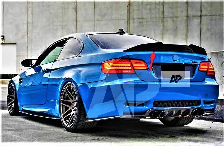 BMW 3 Series Coupe M3 E92 Car Rear Spoiler 2004-2012 Gloss Black