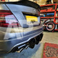 Mercedes C Class Coupe W204 Car Rear Spoiler 2007-2014 Gloss Black