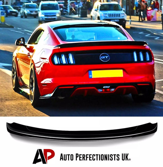 Ford Mustang T Style Car Rear Spoiler 2015-2024 Gloss Black