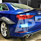 Audi A3 S3 RS3 8V Saloon Car Rear Spoiler 2013-2020 Gloss Black
