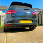 VW Golf GTI MK7 Rear Valance Diffuser 2013-2016 Gloss Black