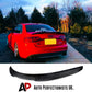 Audi A4 B8 Car Rear Spoiler 2008-2012 M4 Style Carbon Fibre