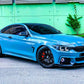 BMW 4 Series F32 F33 F36 Front Splitter 2013-2020 Gloss Black