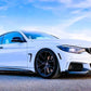 BMW 4 Series F32 F33 F36 Front Splitter 2013-2020 Gloss Black