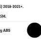 BMW X5 Car Rear Roof Spoiler G05 M50 2018-2024 Gloss Black
