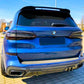 BMW X5 Car Rear Roof Spoiler G05 M50 2018-2024 Gloss Black