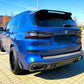 BMW X5 Car Rear Roof Spoiler G05 M50 2018-2024 Gloss Black