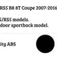 Audi A5 B8 8T Coupe Car Rear Spoiler 2007-2016 Gloss Black