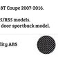 Audi A5 B8 8T Coupe Car Rear Spoiler 2007-2016 Carbon Fibre