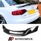 Audi A4 B8 Saloon Car Rear Spoiler 2008-2016 Carbon Fibre