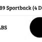 Audi A5 S5 RS5 B9 Sportback Car Rear Spoiler 2017-2024 Gloss Black