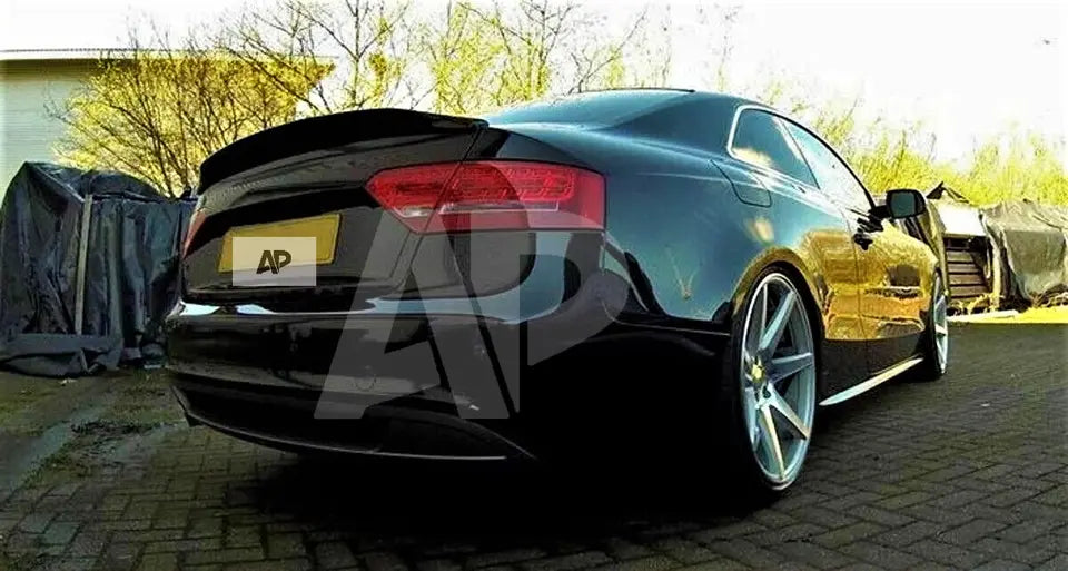 Audi A5 B8 8T Coupe Car Rear Spoiler 2 Door 2007-2016 Gloss Black