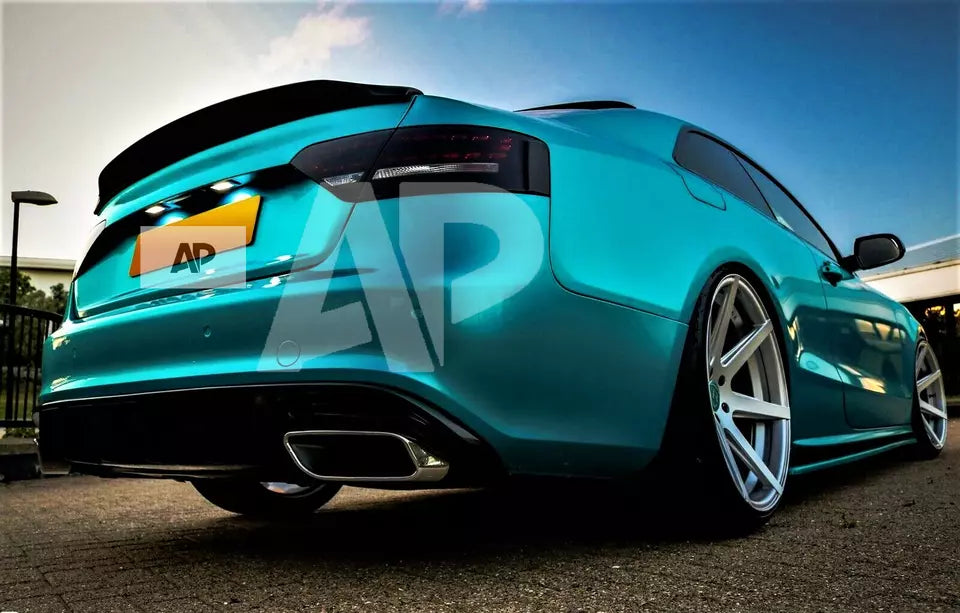 Audi A5 B8 8T Coupe Car Rear Spoiler 2 Door 2007-2016 Gloss Black