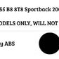 Audi A5 S5 RS5 B8 8T8 Sportback Car Rear Spoiler 2009-16 Gloss Black