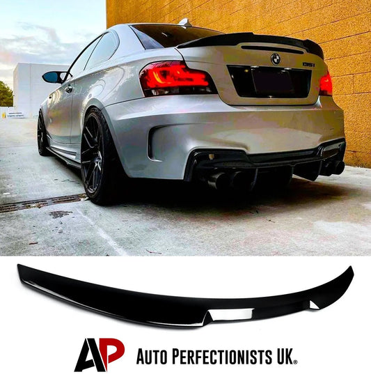 BMW 1 Series Coupe 1M E82 Car Rear Spoiler 2007-2013 Gloss Black