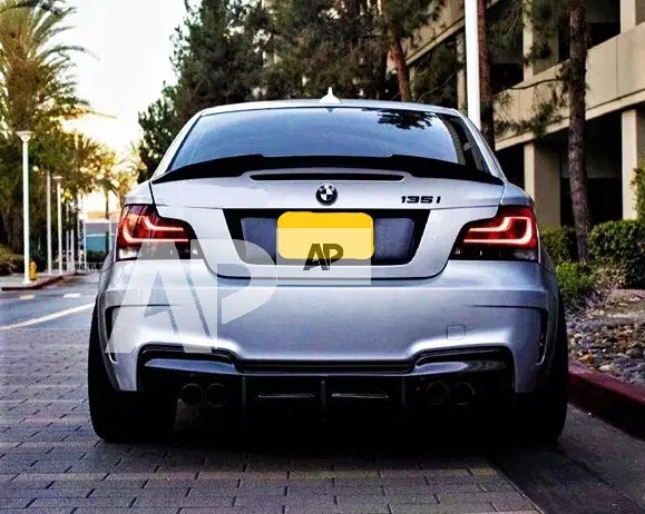 BMW 1 Series Coupe 1M E82 Car Rear Spoiler 2007-2013 Gloss Black