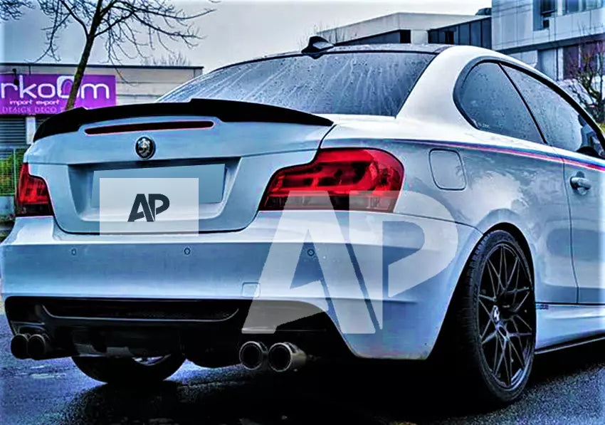 BMW 1 Series Coupe 1M E82 Car Rear Spoiler 2007-2013 Gloss Black