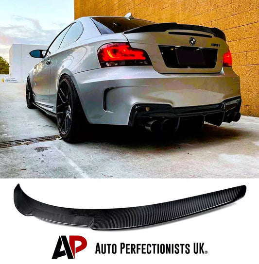 BMW 1 Series Coupe 1M E82 Car Rear Spoiler 2007-2013 Carbon Fibre