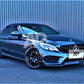 Mercedes C Class C43 W205 Front Splitter 2014-2018 Brabus Carbon Fibre