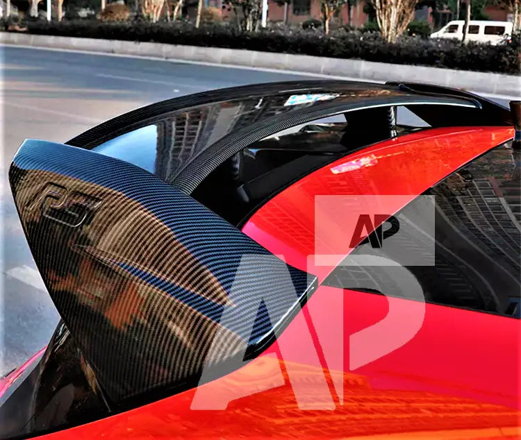 Ford Focus MK4 MK4.5 Car Rear Roof Spoiler 2019-2022 Carbon Fibre