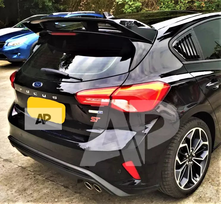 Ford Focus MK4 MK4.5 Car Rear Roof Spoiler 2019-2022 Carbon Fibre