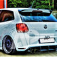 VW Polo MK5 Car Rear Roof Spoiler 2009-2017 WRC Style Carbon Fibre